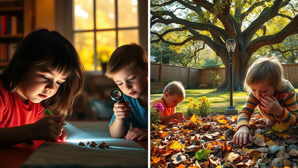 indoor and outdoor scavenger hunts