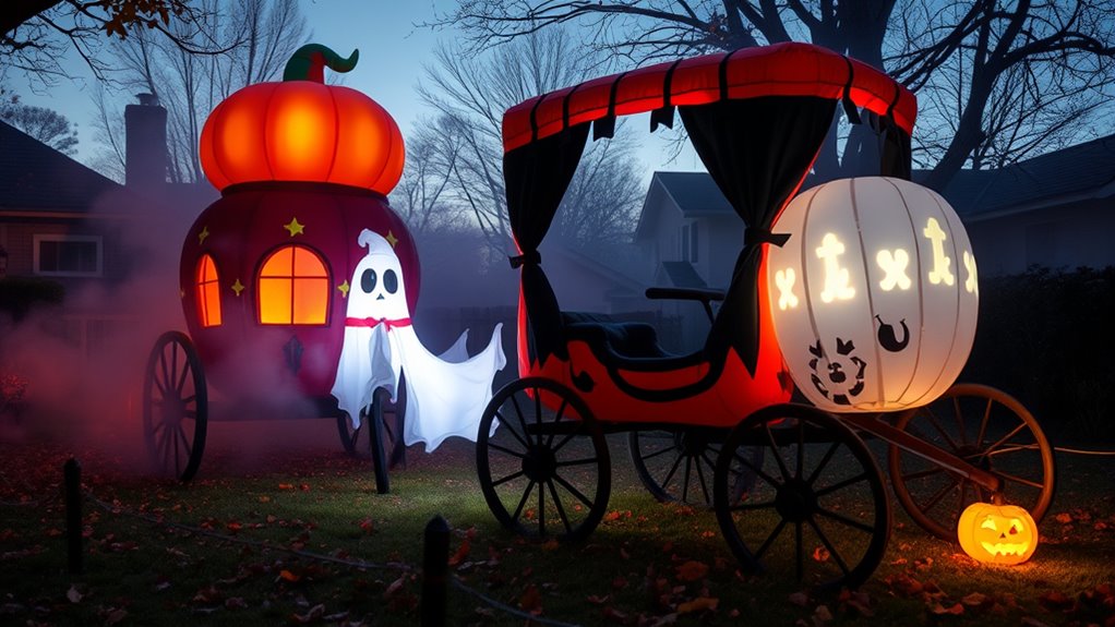 15 Best Halloween Inflatable Carriages That Will Make Your Yard Spooktacular 33 inflatable carriage size and features