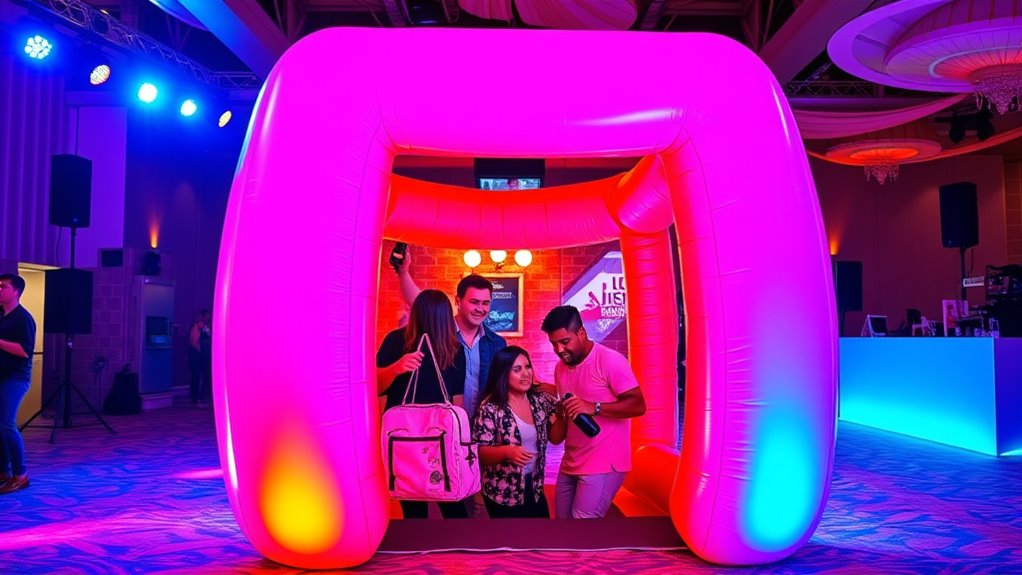 inflatable photo booth considerations