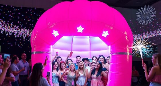 inflatable photo booth enclosures