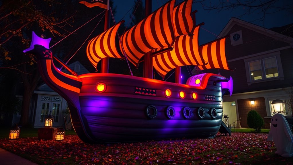 inflatable pirate ship considerations