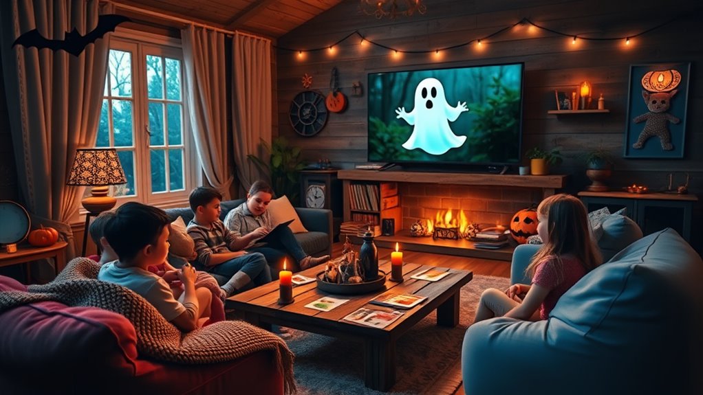 interactive halloween movie activities