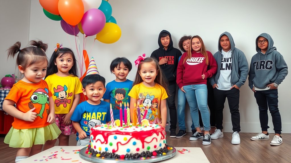 kids casual themed attire