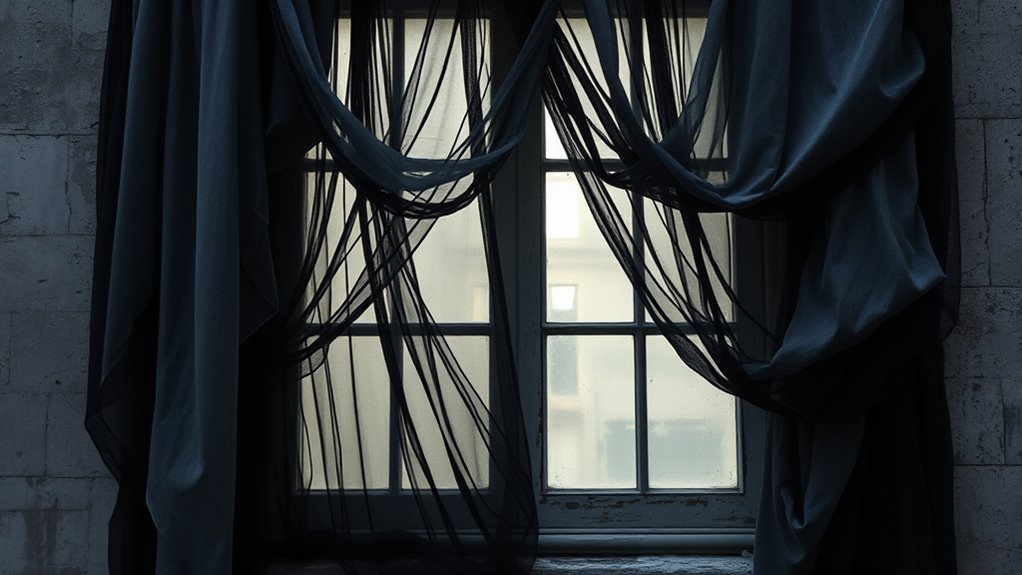 layered fabrics create depth