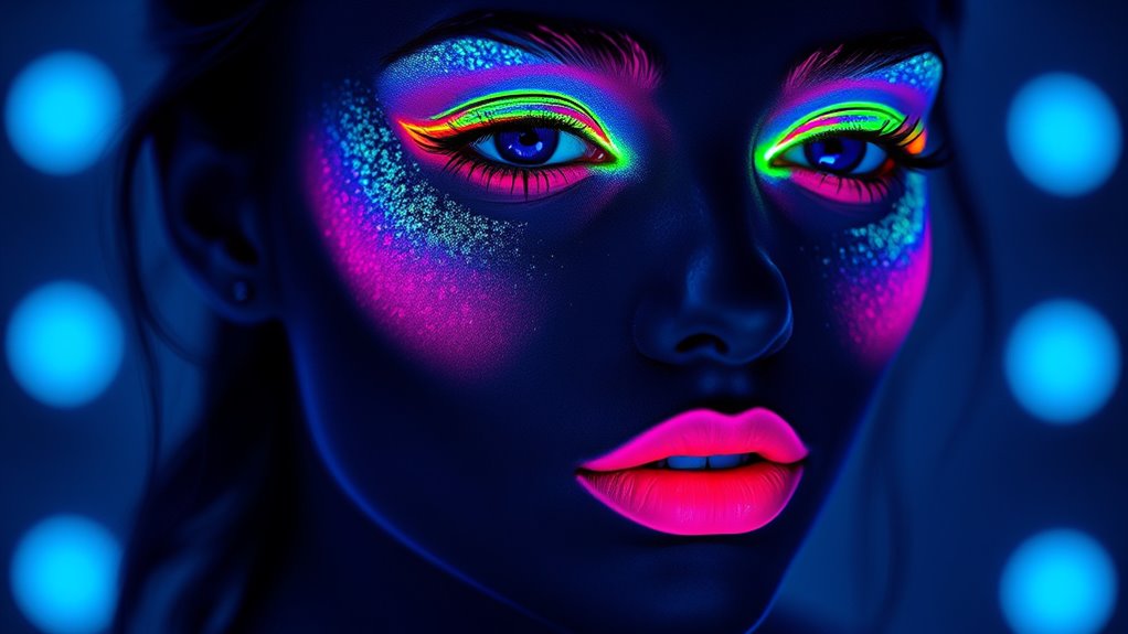 UV and Glow Effects: Makeup That Pops at Night 5 layered glow makeup techniques