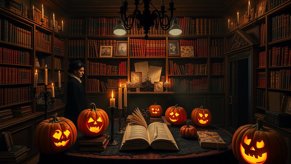 literature inspired halloween celebration