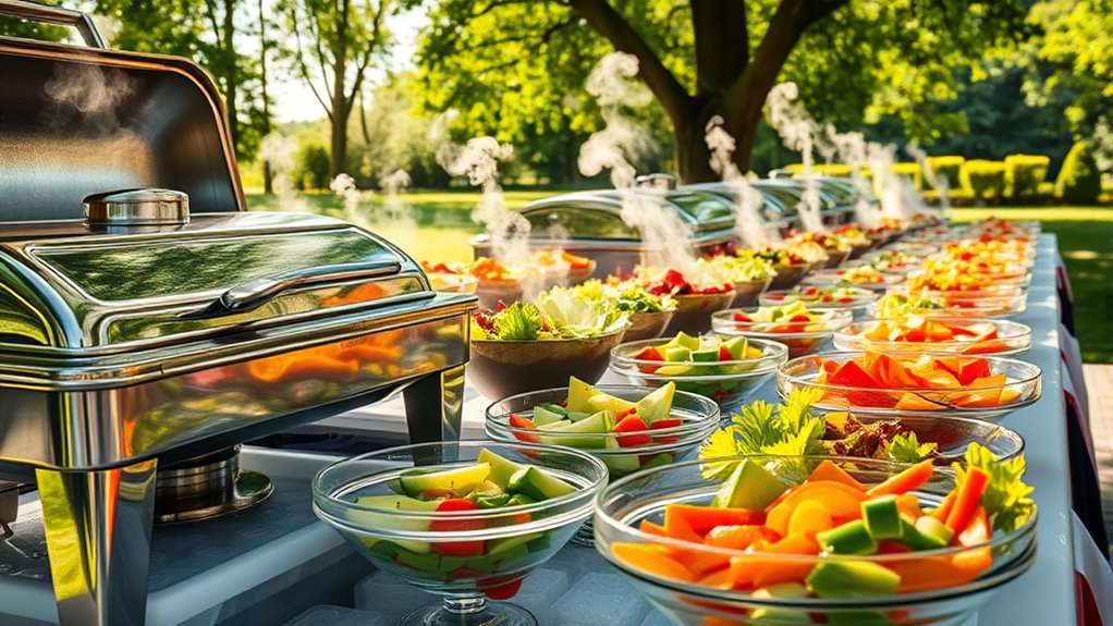 Food Safety for Buffets and Outdoor Events 3 maintain safe food temperatures