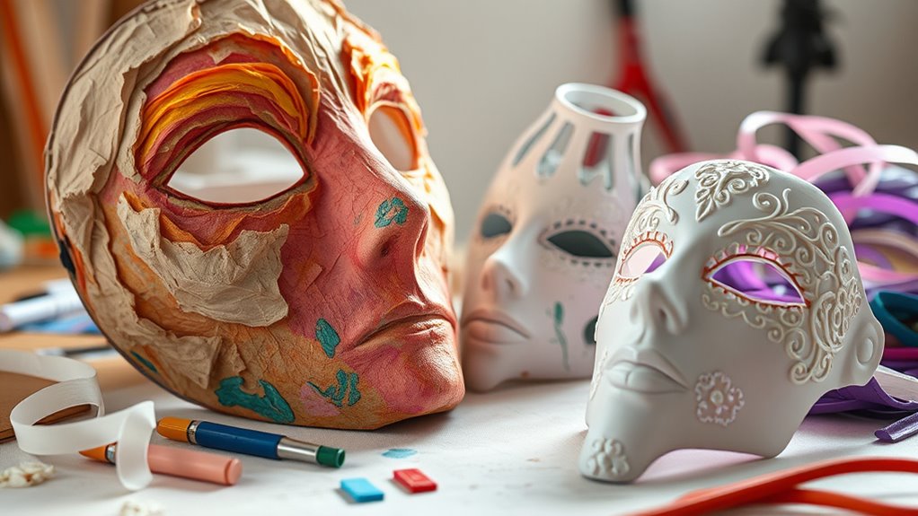 Mask Making Basics: Paper Mache to 3D Prints 1 mask creation techniques overview