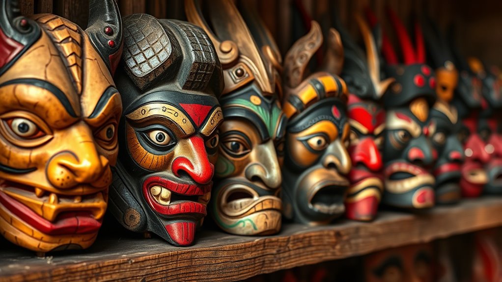 The Psychology of Masks: Identity and Play 3 masks symbolize spiritual transformation