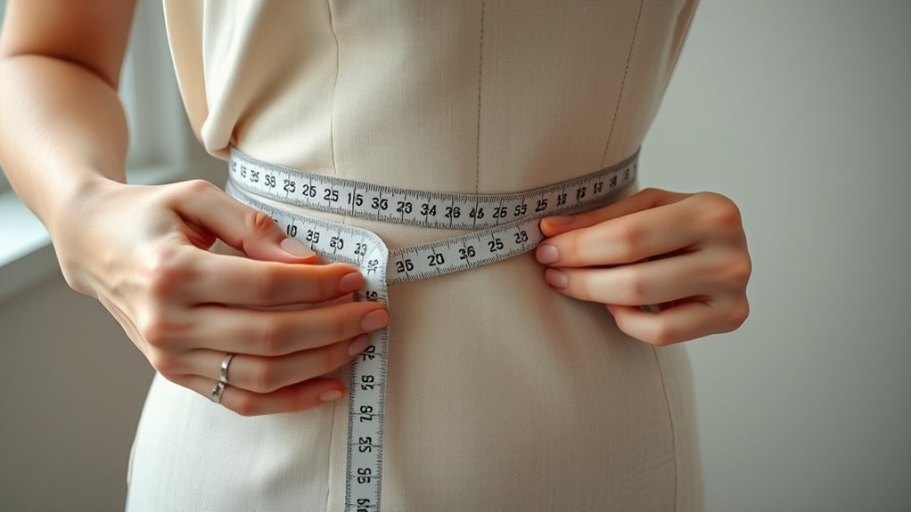 measure body accurately carefully