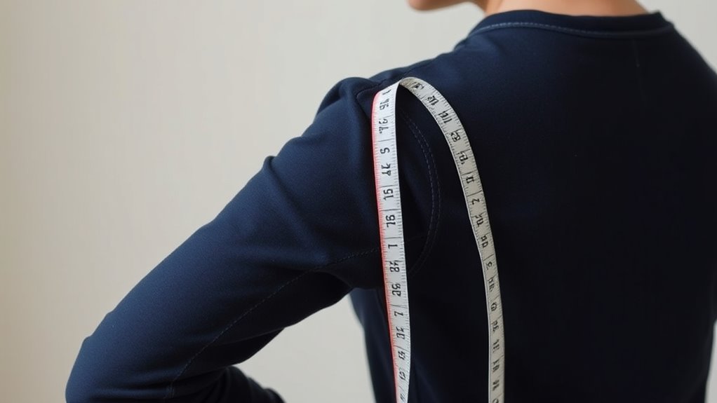 Measuring Yourself for a Great Fit 5 measure shoulder and sleeve