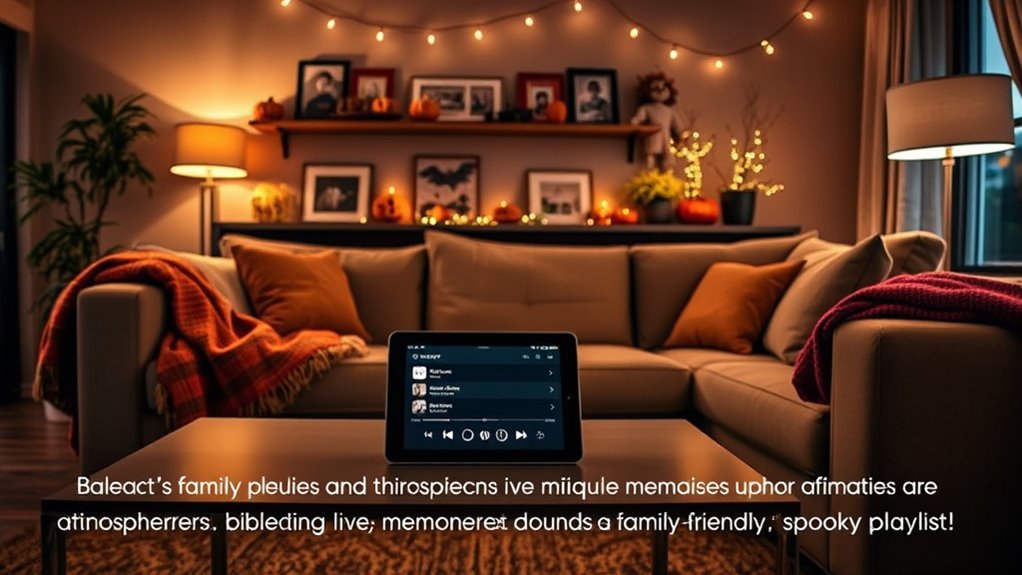Playlist Planning: Family-Friendly and Spooky 4 mixing energetic atmospheric tracks