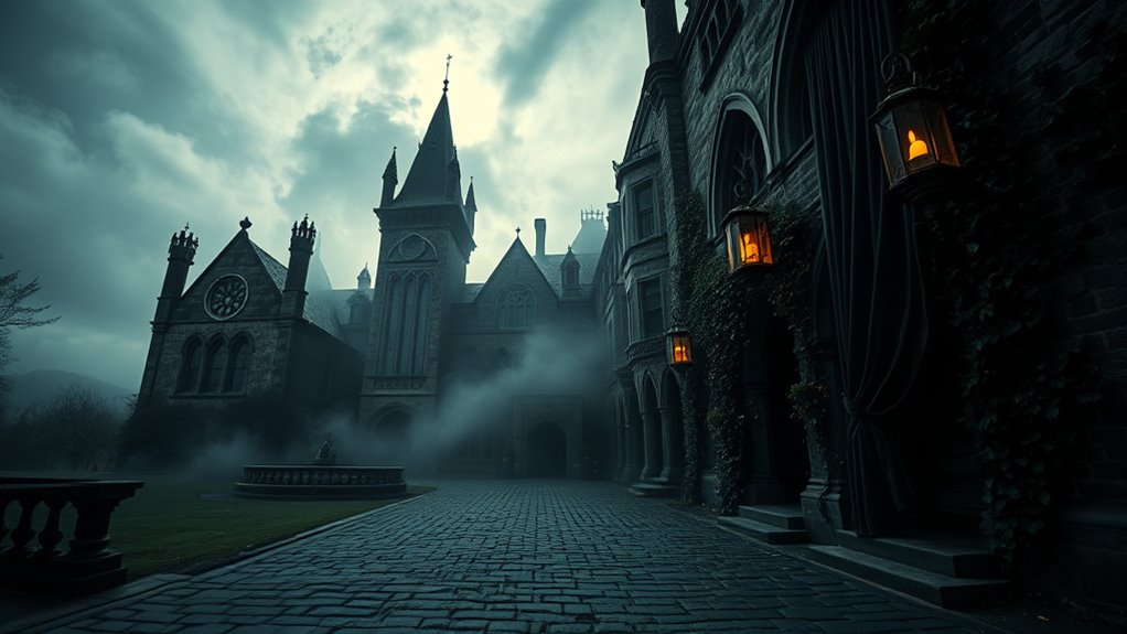 Theme Ideas: Classic, Gothic, and Camp 4 mystery shadows ornate decor