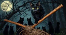 mythical cats and witchcraft