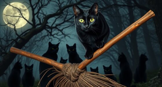 mythical cats and witchcraft
