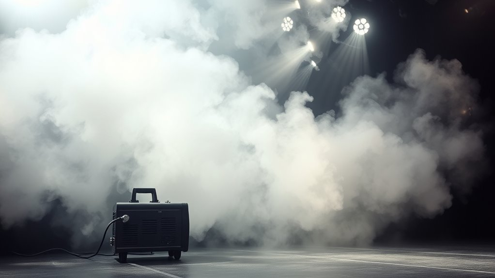 optimal fog machine placement