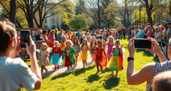organize local costume parade