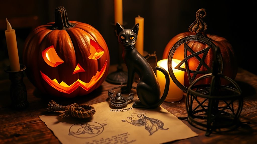 origins of halloween symbols