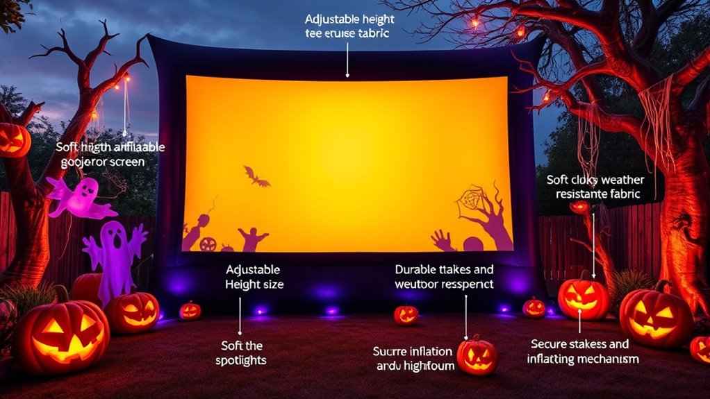 14 Best Halloween Inflatable Projector Screens to Elevate Your Spooky Movie Nights 31 outdoor halloween projector considerations