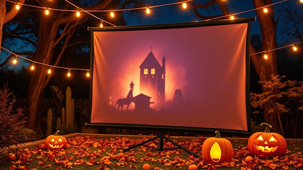 15 Best Outdoor Projector Screens With Stand for Halloween Movie Nights 33 outdoor halloween projector considerations