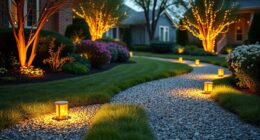 outdoor pathway illumination design