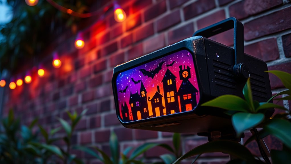 outdoor waterproof projection considerations