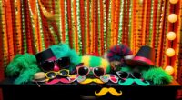photo booth backdrops and props