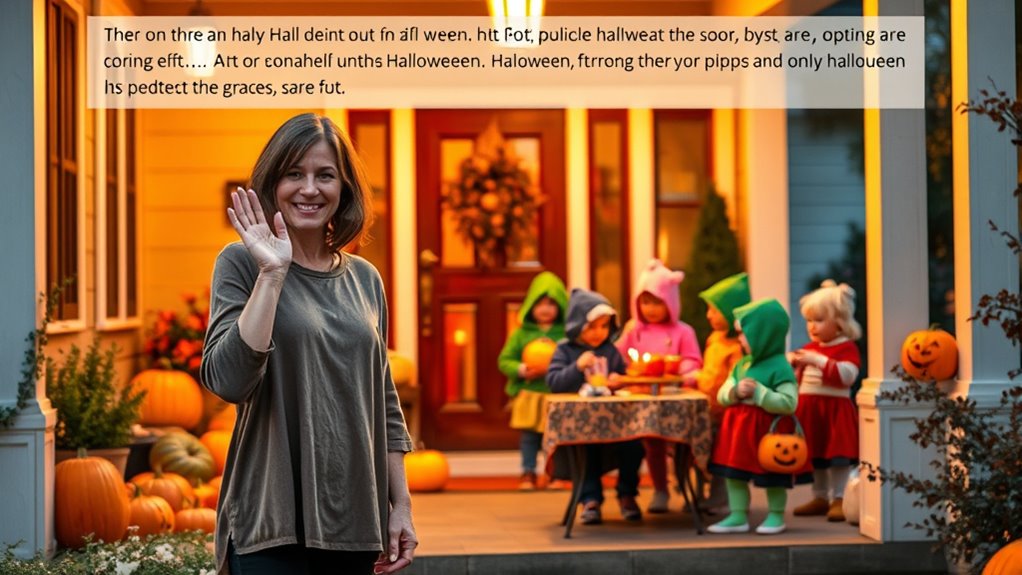 politely decline halloween celebrations