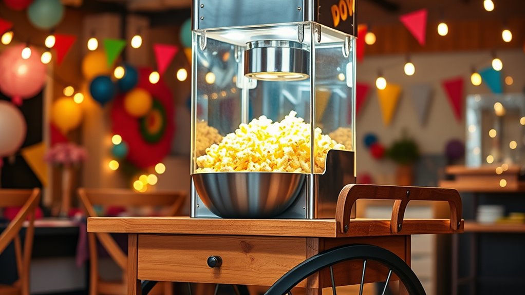 15 Best Popcorn Machines With Carts for Parties That Will Wow Your Guests 3 popcorn machine selection factors