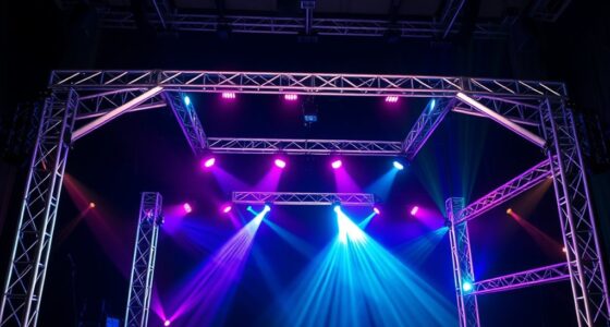 portable lighting truss systems