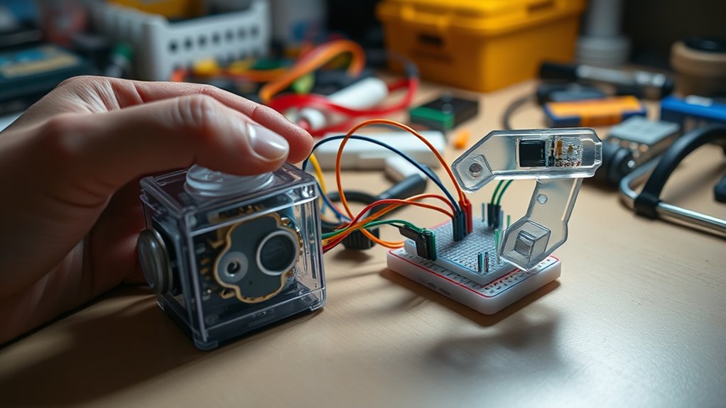 DIY Animated Props: Servos and Simple Circuits 2 precise mechanical movement control