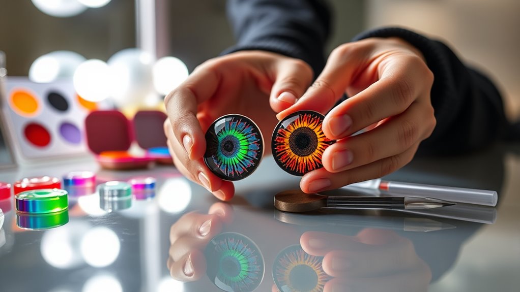 Contact Lens Safety for Costume Looks 2 prioritize safe comfortable lenses