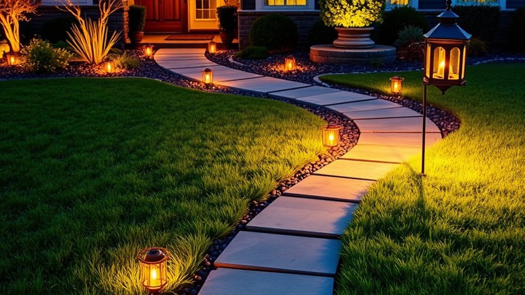 Front Yard Lighting: Path Markers and Effects 11 prioritize safety and professionalism
