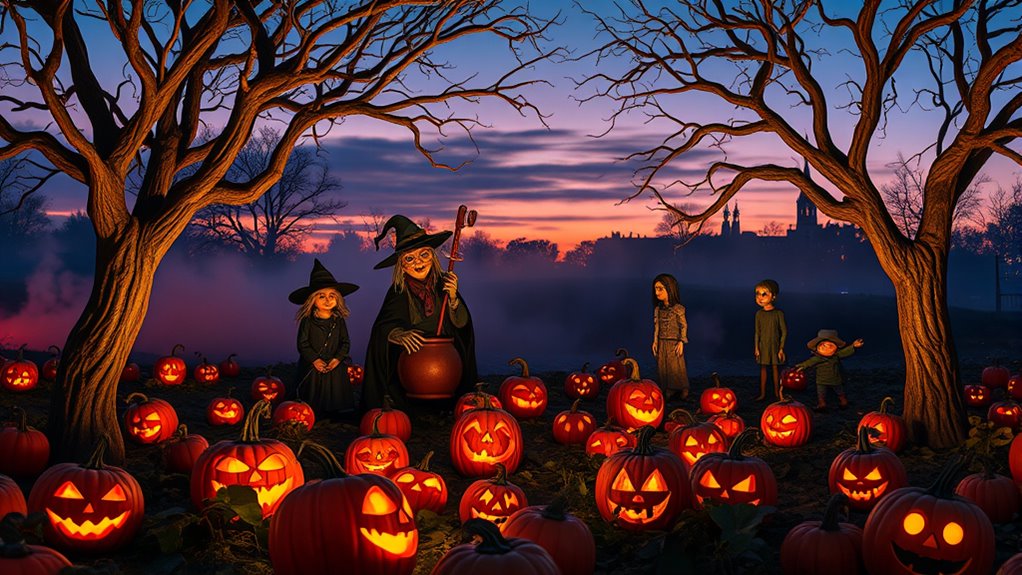 15 Best Animatronic Pumpkin Patch Scenes to Make Your Halloween Extra Spooky 33 pumpkin patch scene essentials