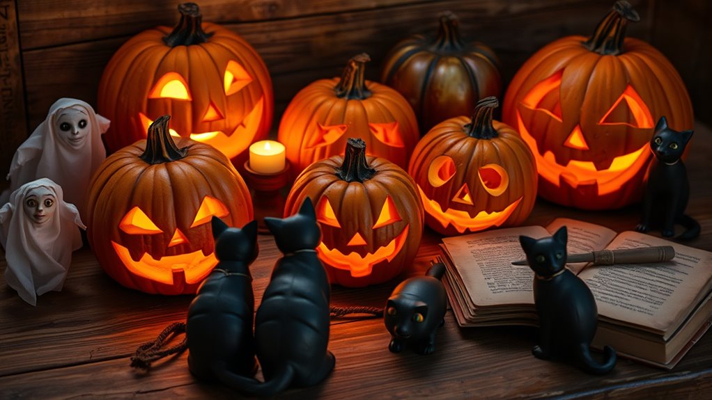 pumpkins ward off evil spirits