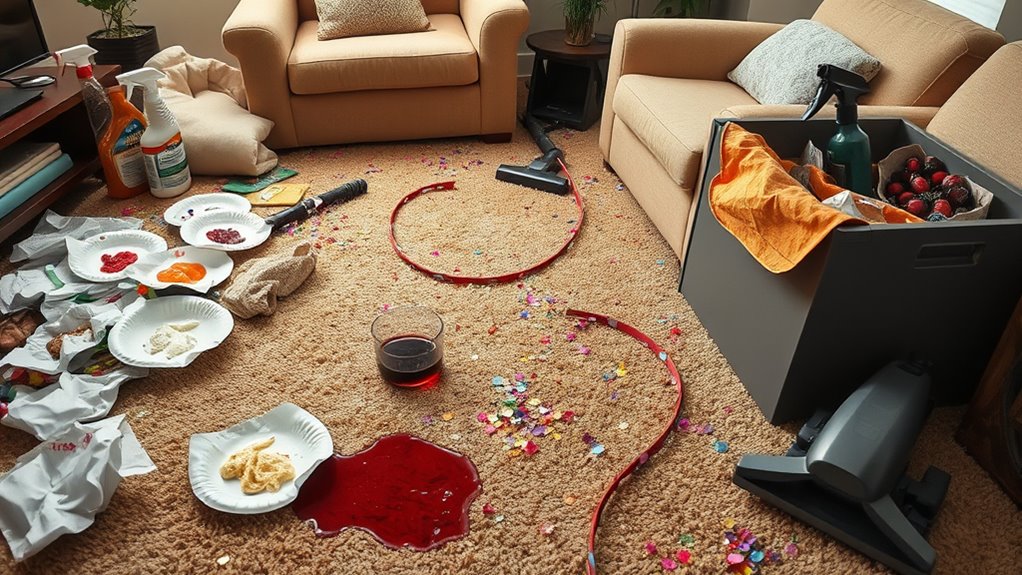 After-Party Cleanup: Stains, Storage, and Leftovers 3 quick stain removal tips