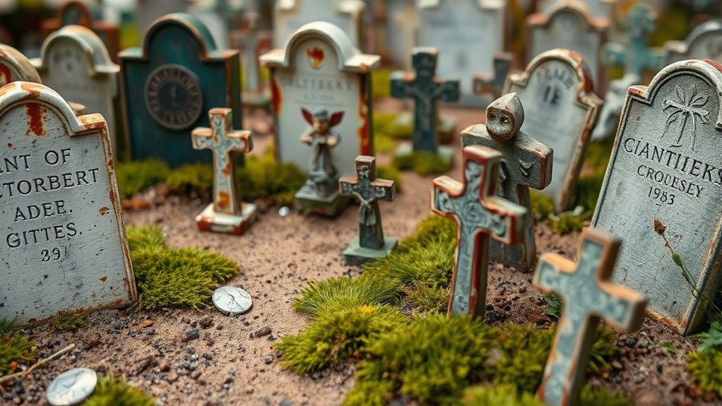 realistic weathered miniature details