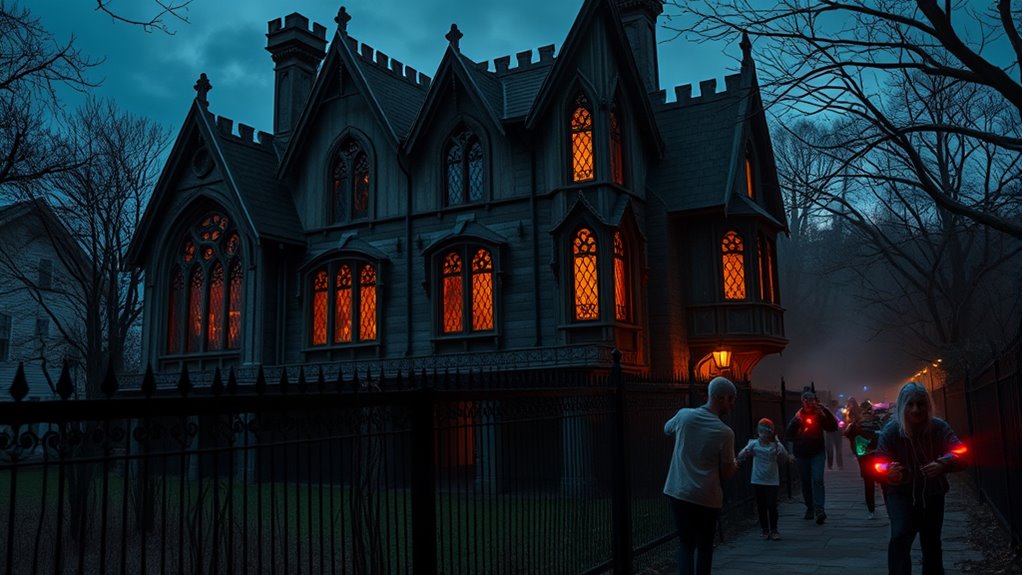 The History of Haunted Houses in America 7 reflective immersive horror experiences