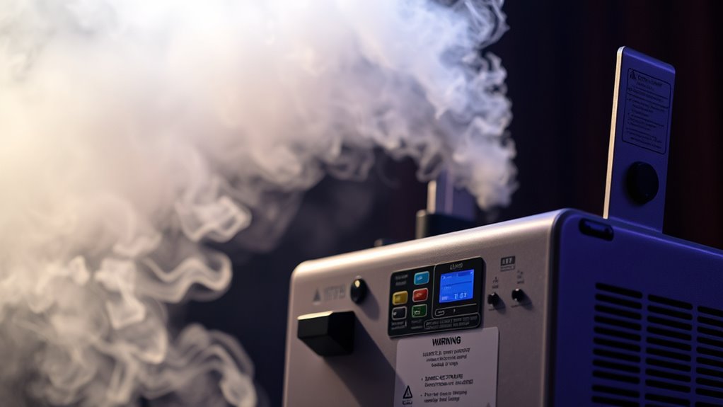 regular fog machine maintenance