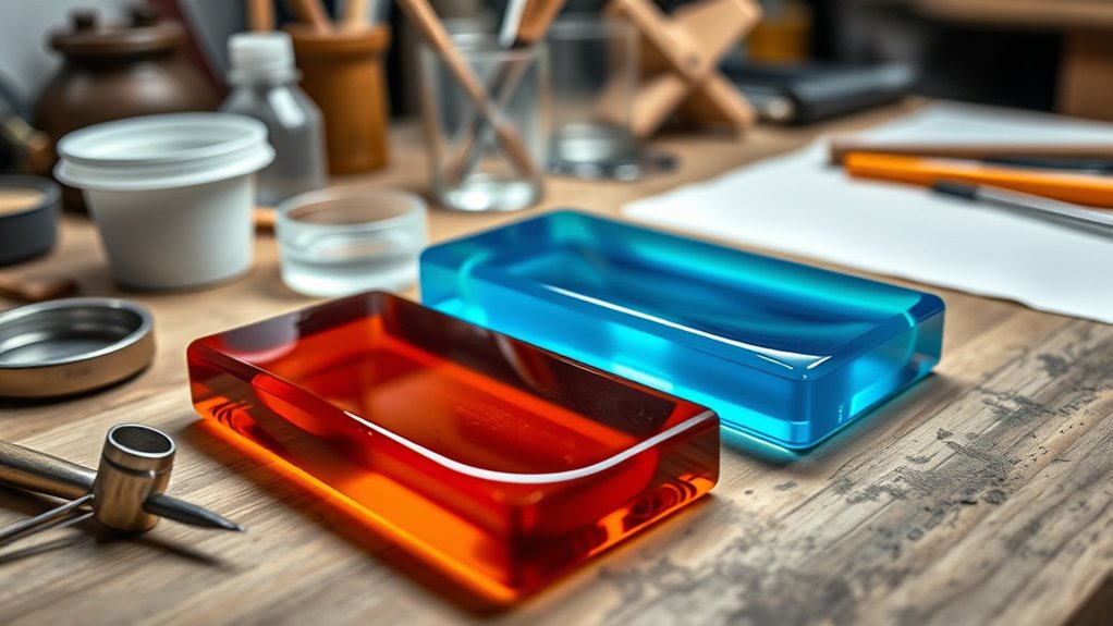 resin properties for optimal