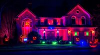 rgb floodlights with app