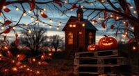 rustic halloween pallet creations