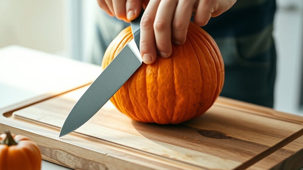 Safe Knife Skills for Pumpkin Prep 10 safe carving practices