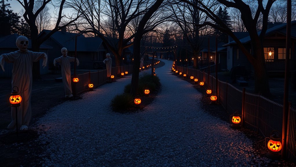 safe well lit pathways