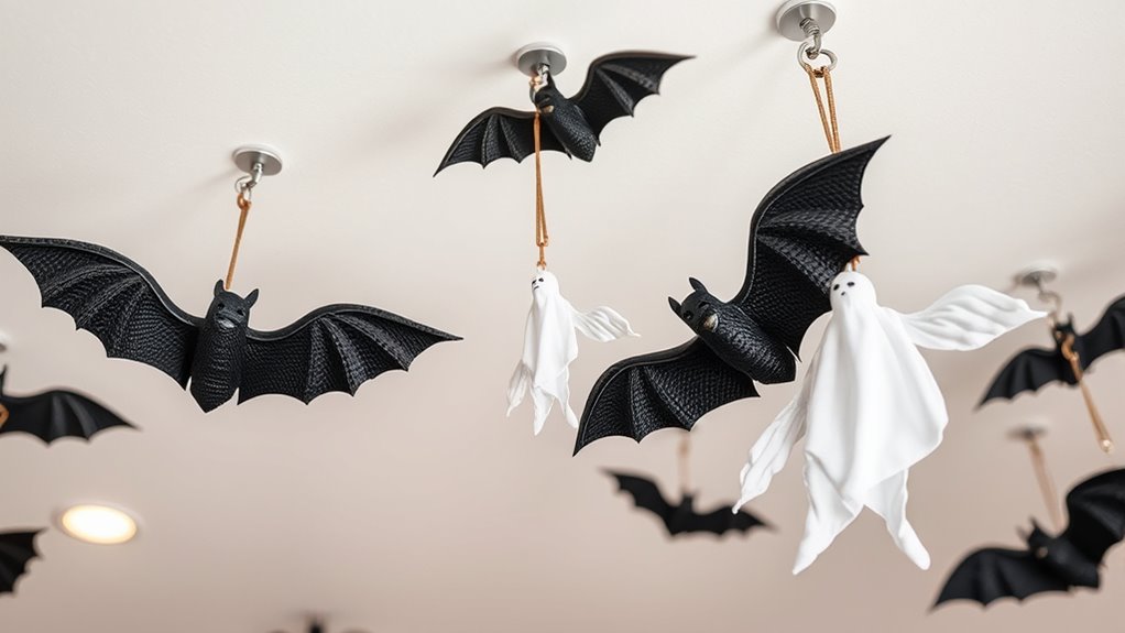 secure ceiling decoration installation