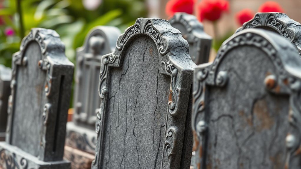 DIY Tombstones: Foam Carving and Painting 6 secure illuminate weatherproof maintain