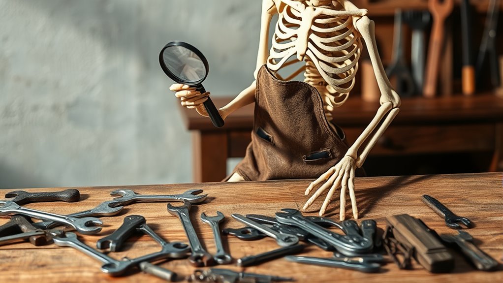 select appropriate scene props