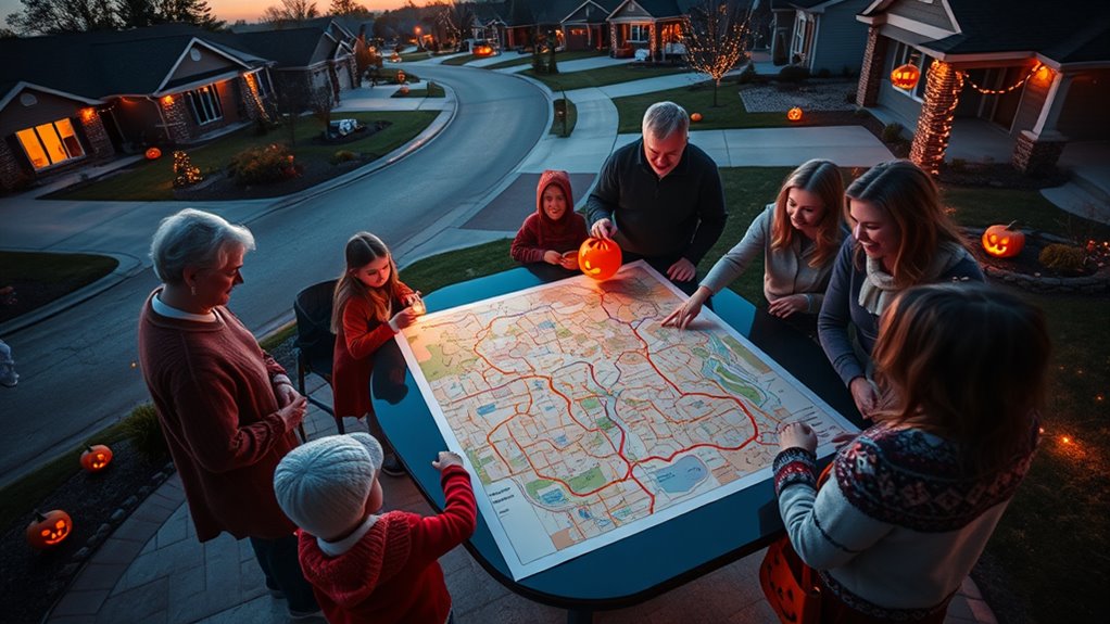share route and confirm participation