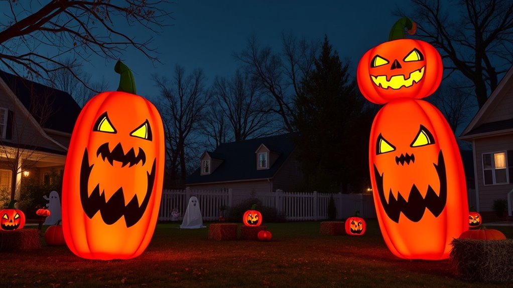 15 Best Halloween Inflatable Pumpkin Arches That Will Make Your Yard Spooktacular 33 size lighting durability setup