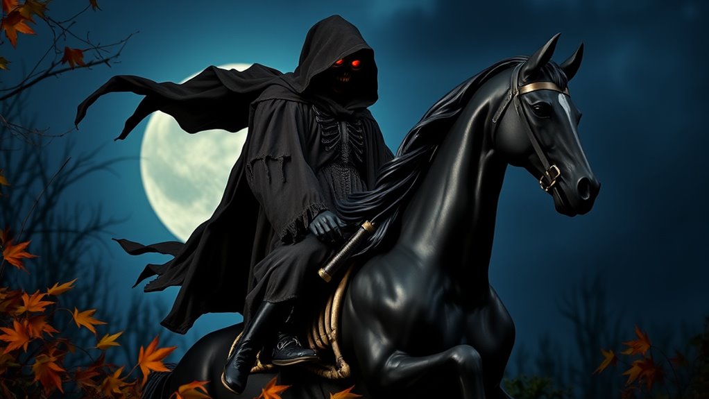 15 Best Animatronic Reaper on Horse Decorations to Haunt Your Halloween Party 33 size realism setup ease